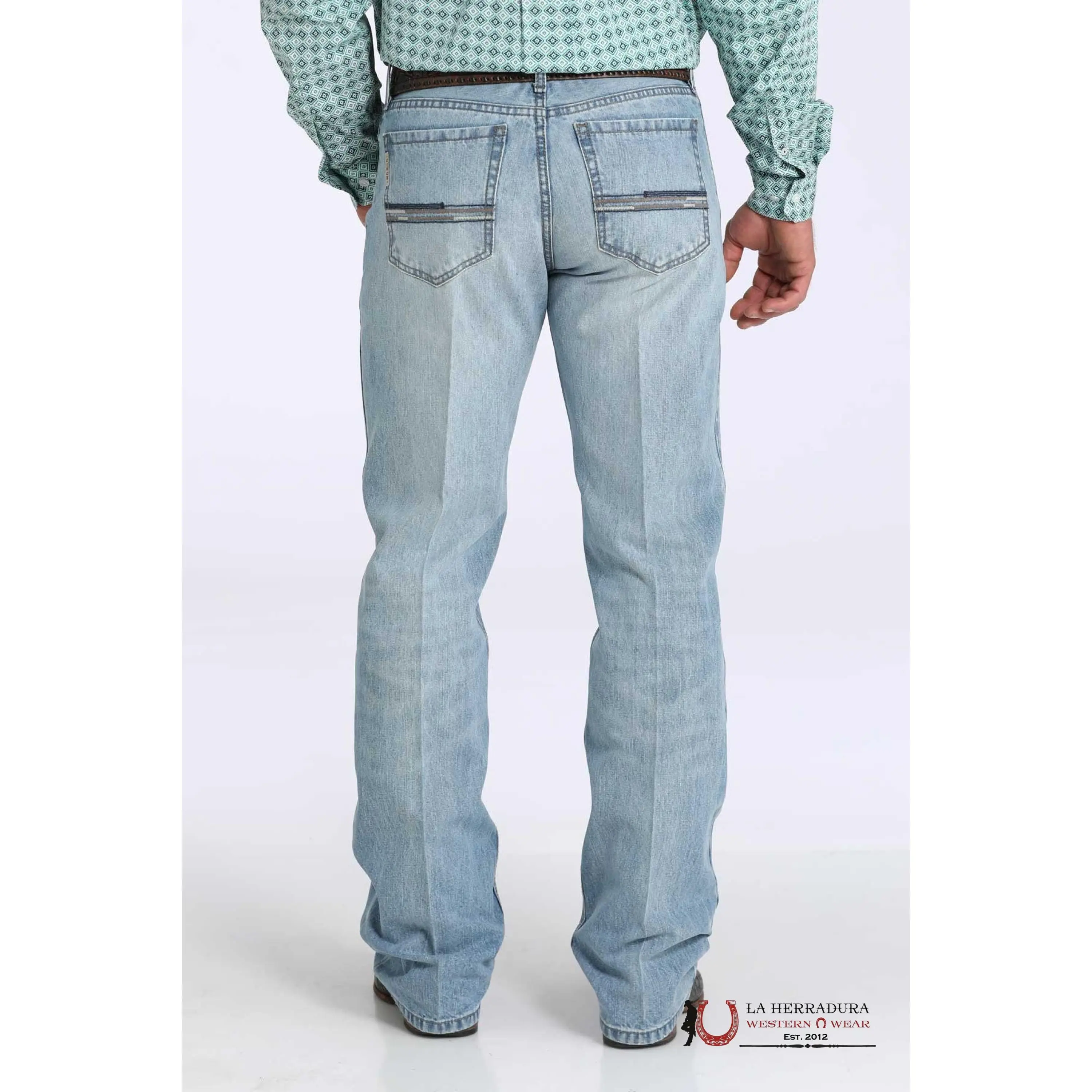 MENS CINCH JEAN GRANT RELAXED FIT LIGTH STONE MB31137001