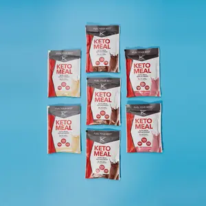 KetoLogic Keto Meal Sample Bundle - Support Ketosis & Energy Levels - Dietary & Healthcare Fitness Supplement