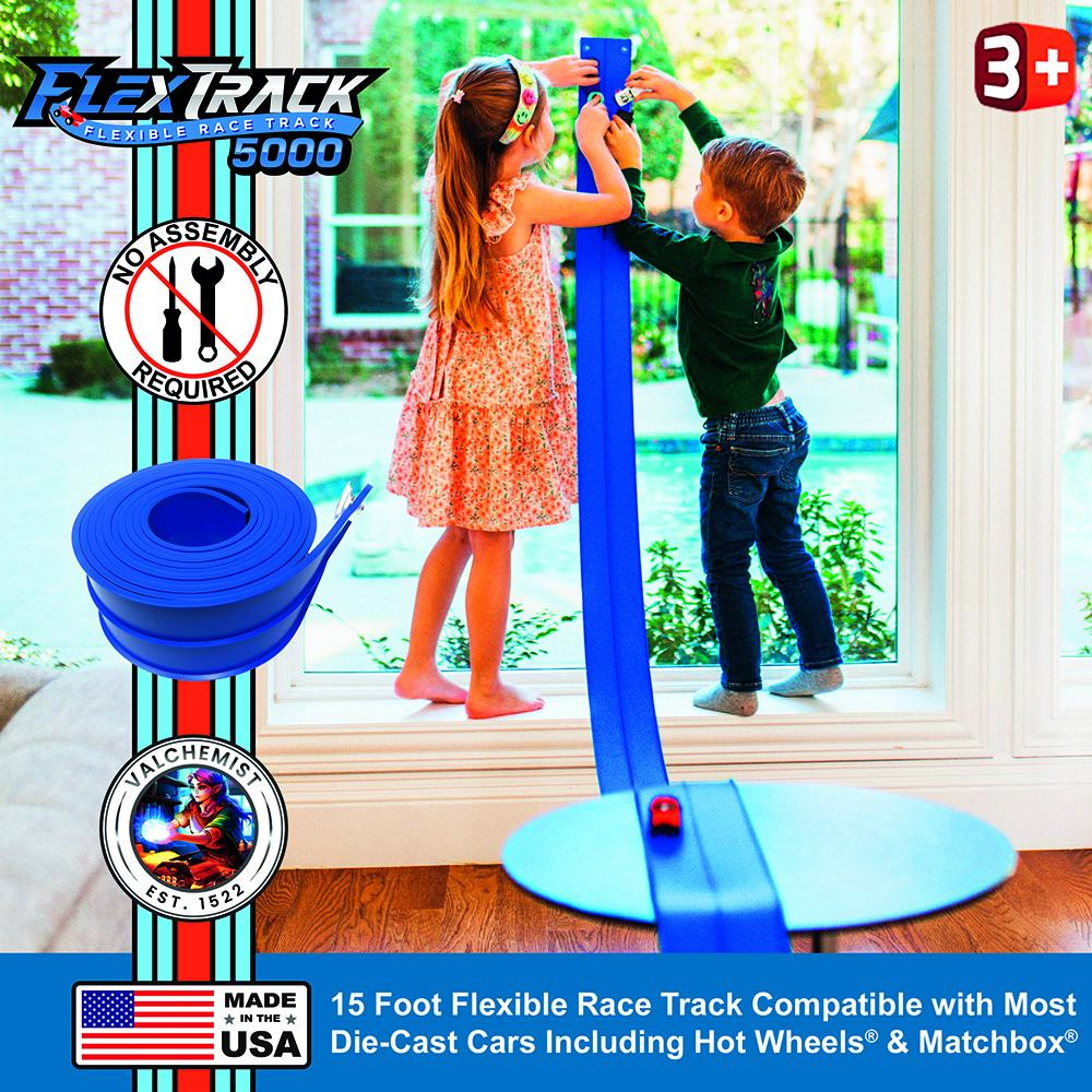 Racing Blue FlexTrack 5000 Flexible Race Track
