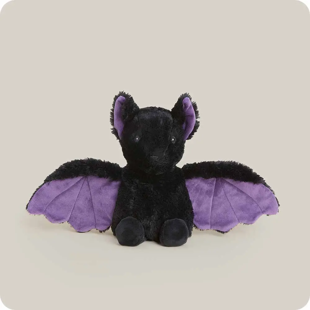 Purple Wing Bat Warmies - Weighted Stuffed Animal, Heatable, Chillable Purple Wing Bat Warmies - Weighted Stuffed Animal, Heatable, Chillable