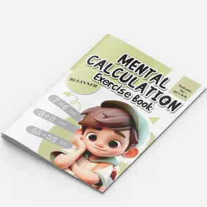 Kids Mental Math & Oral Arithmetic Workbook Set | Addition Subtraction Multiplication Division | Daily 10-Min Practice School Supplies Teaching Supplies Learning Materials