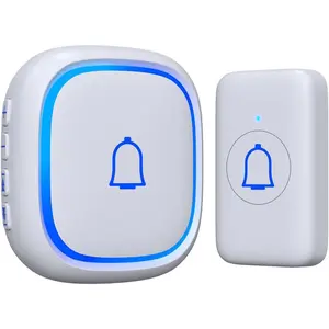 Doorbell for  Classroom IP66  Door Bell Ringer  1000ft Range with 66 Ringtones  Doorbell Chime 7 Adjustable Volume LED Flash Doorbells for Teachers
