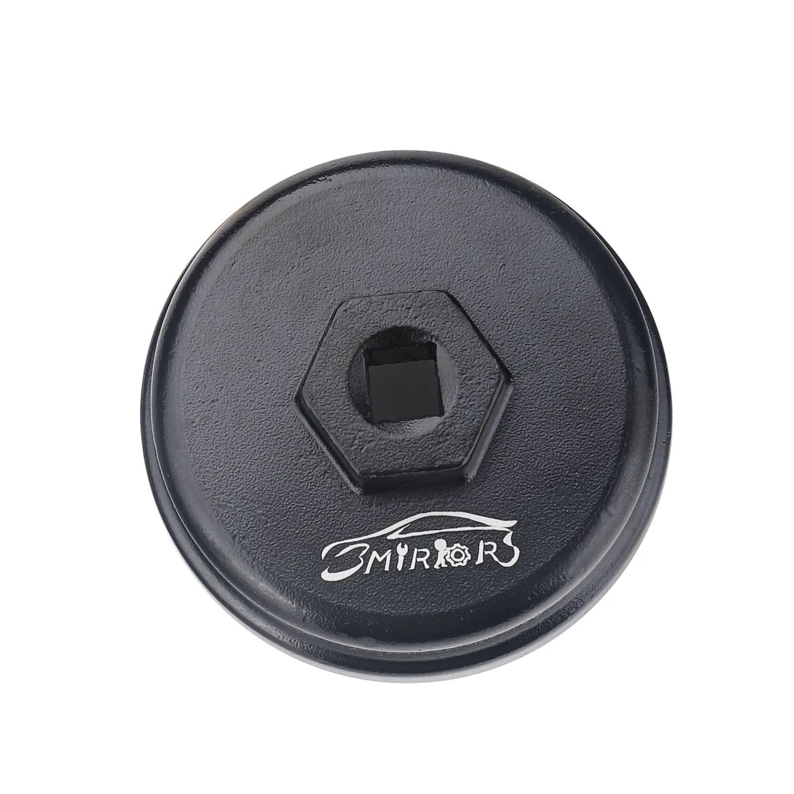 3MIRRORS Oil Filter Removal Wrench - 64MM 14-Flute, 24x64.5mm, 1x 6-Teeth Non-Slip Finish Tool for Toyota Highlander Camry Corolla RAV4 & Lexus Honda Vehicles, High-Strength Alloy, Maximum Torque