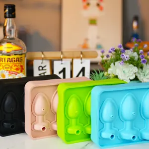 Prank Fun -lce Cube Mold Tray Novelty, SiliconeIce Cube Tray Mold, Novelty lce Tray DlY with LidHomemade Fun Whiskey Coffee Cocktail PartyNovelty Gifts