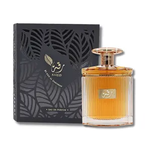 Ard Al Zaafaran Riqqa Eau de Parfum Spray 3.4 fl.oz. Bold Arabian Perfume with Citrus Woody Scent & Captivating Scent Profile for Elegance