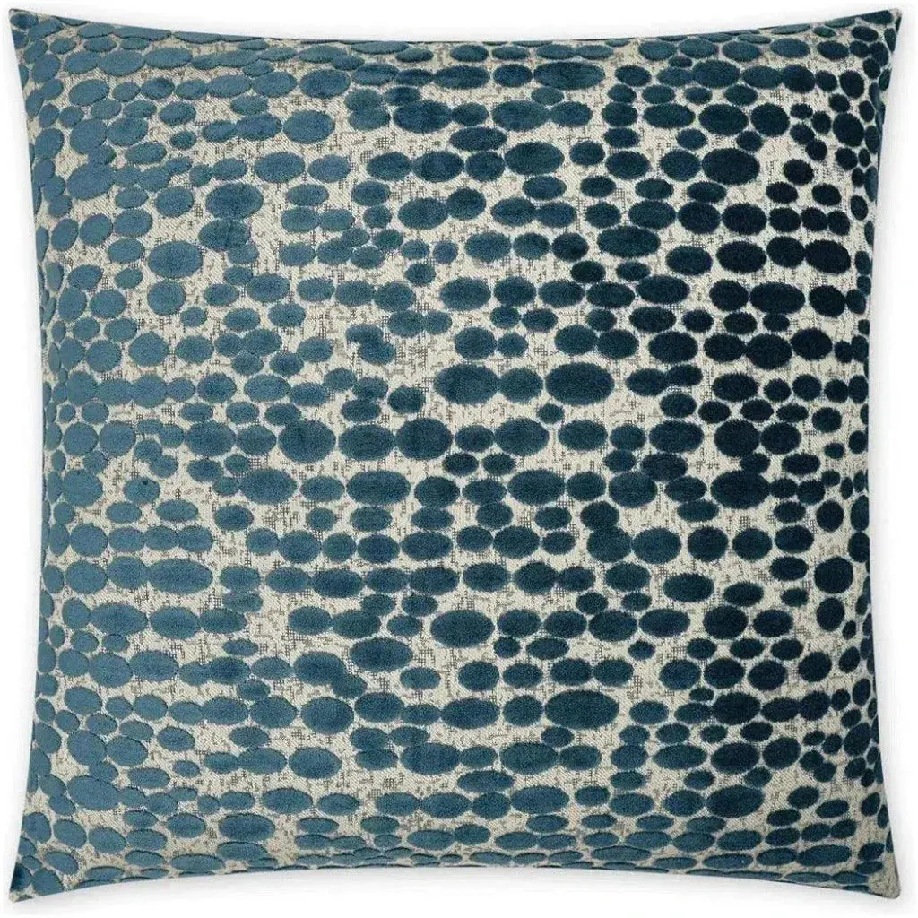 Markle Teal Throw Pillow With Insert