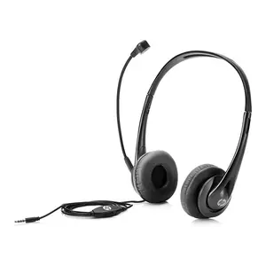 HP 3.5mm Stereo Wired Headset with Microphone for Laptop/Desktop/PC/MAC Audio Headphone