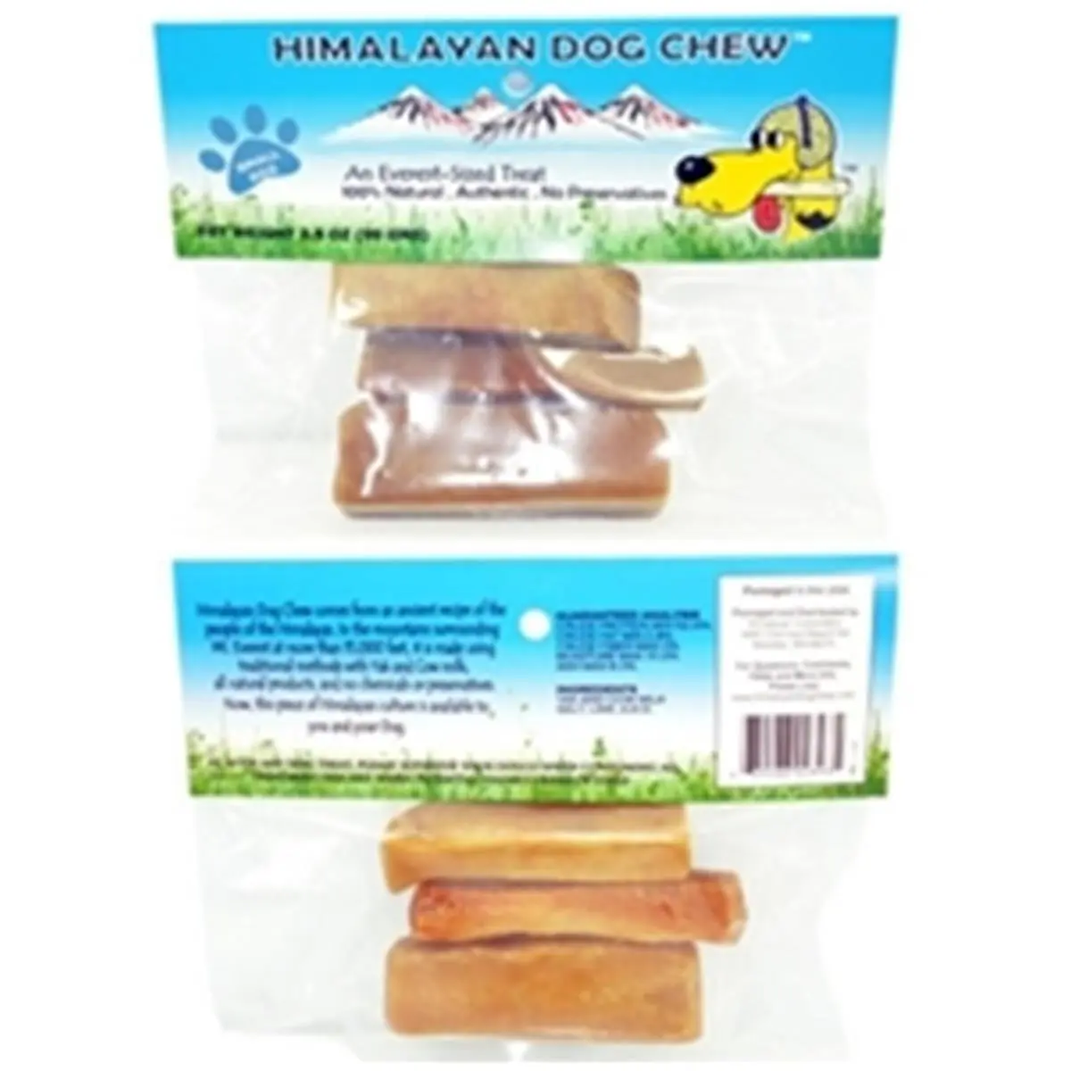 212 MAIN Small Himalayan Yak Milk Dog Chew - 3.5oz, Natural, Long-Lasting Slow Chewing Dog Training & Behavior Aid