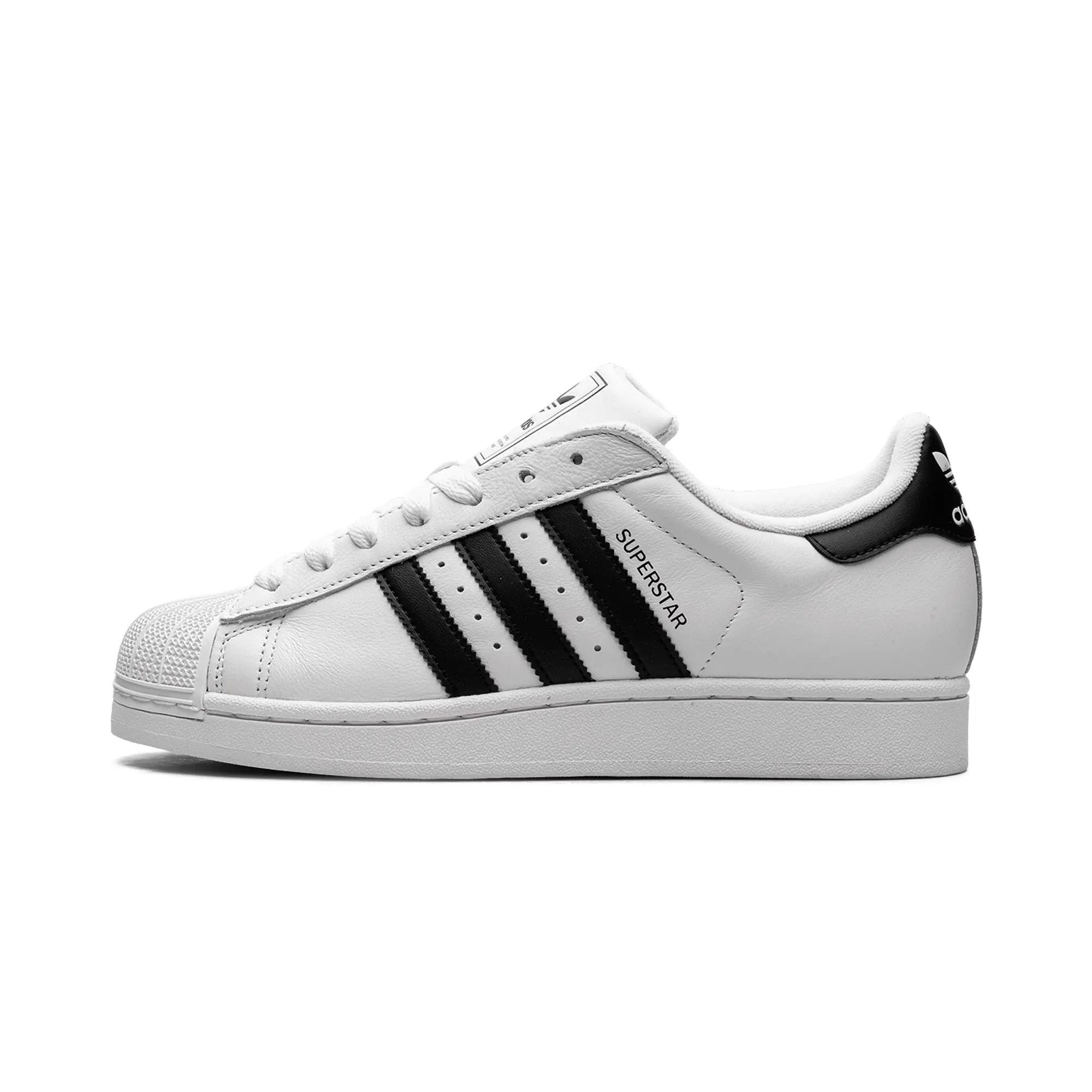Superstar II Women's Casual Shoe - White Black Sneaker, Comfortable Trainer, Versatile Footwear (JH7032)
