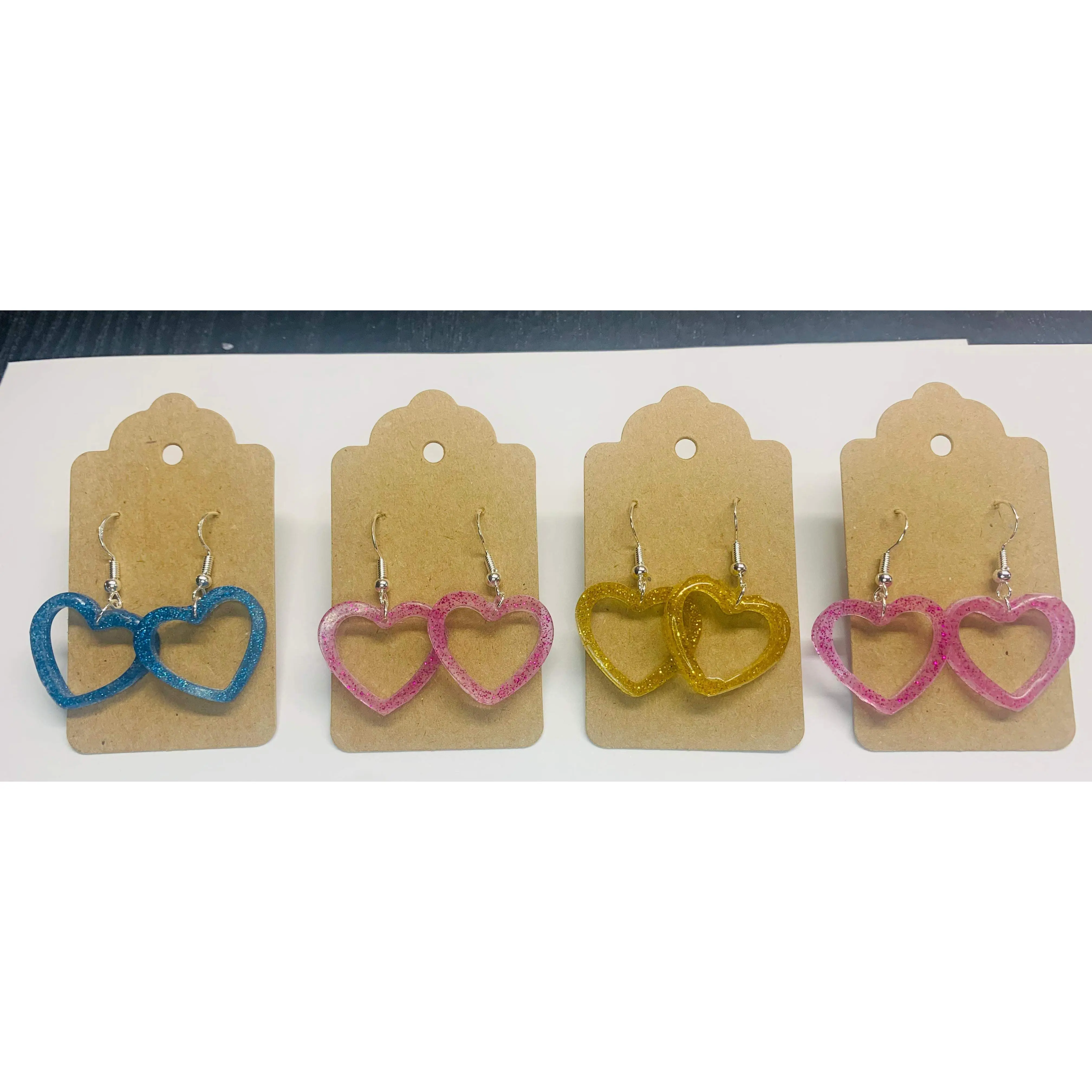Hallow Heart Earrings