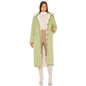 EAVES Layla Coat in Green