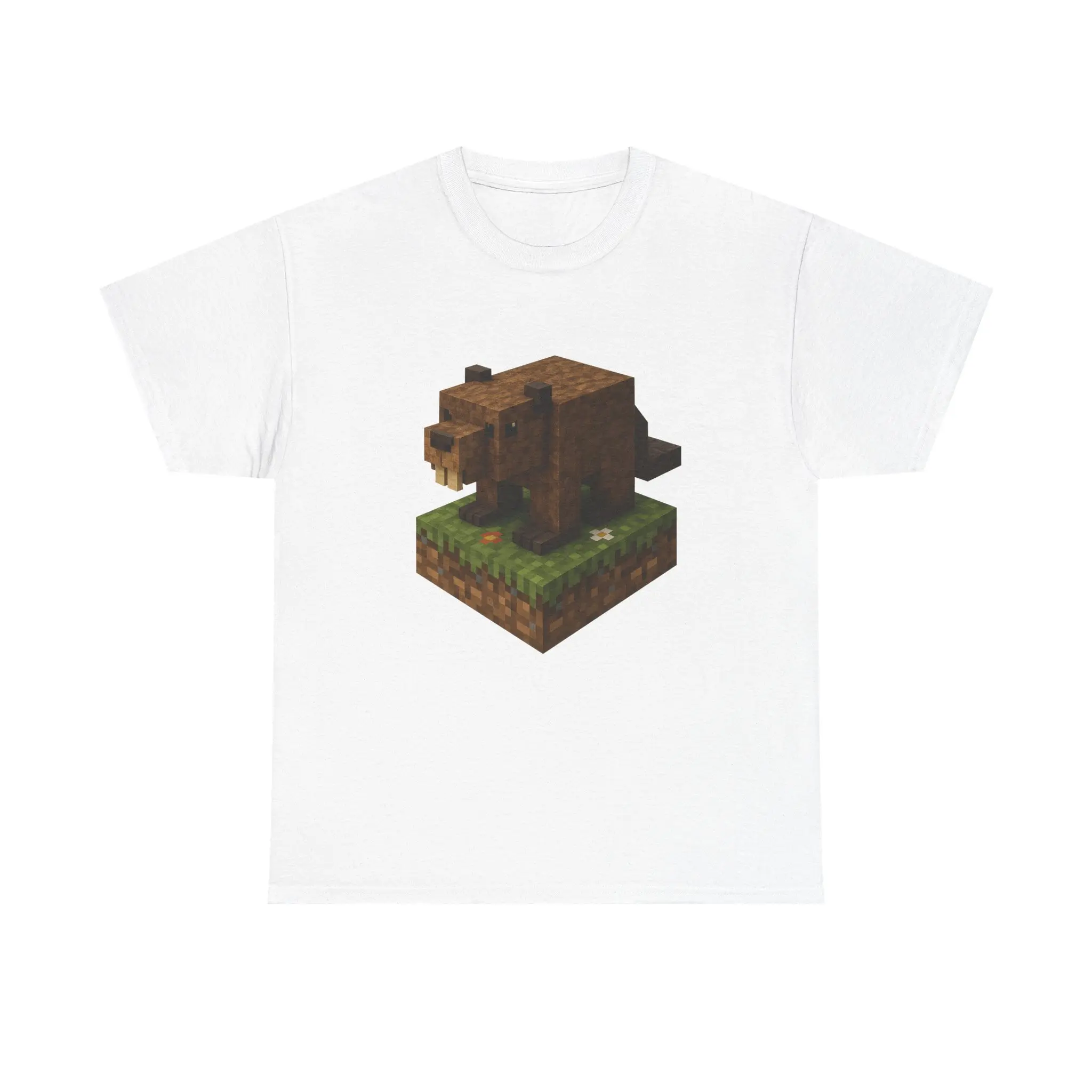 Minecraft Movie T-Shirt Bobber, Gamer Tee, Video Game Fan Gift, Gaming Shirt, Unisex Heavy Cotton Tee