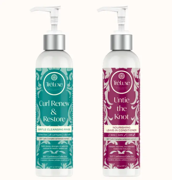 TRELUXE Conditioner & Cleanser Set – 8oz Each Cleansing Coconut