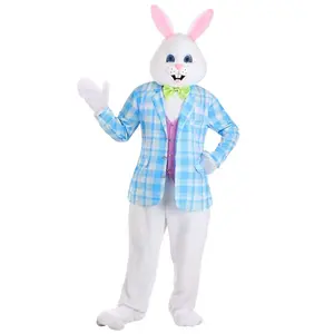 Adult Deluxe Easter Bunny Mascot Costume