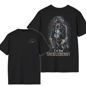 I'm Your Huckle.berry Shirt, Tombstone Western, Movie Quotes T-Shirt, For Men And Women, Full Sizes, Unisex Cotton Tops