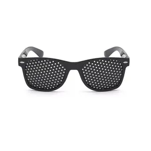 Pinhole Glasses for Vision Improvement and Eye Strain Relief Perfect for Reading Computer Use and Myopia Prevention Lightweight Adjustable Nose Bridge Design for Adults and Teens Unisex Sports Eyewear