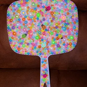Bedazzled Beauty Mirror, Decorative Vanity Mirror for Home Bedroom Makeup Use