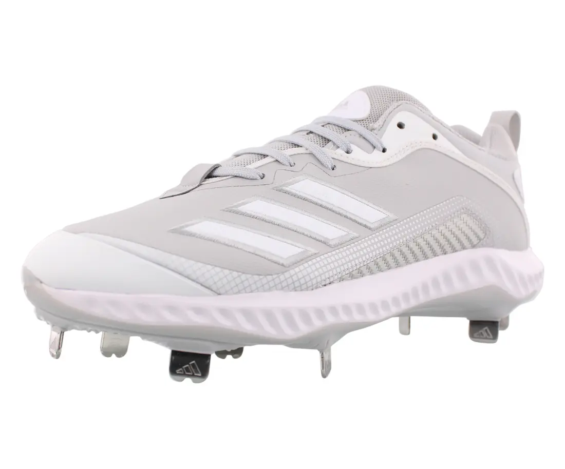Adidas Men's Icon 6 Bounce Baseball Cleats, Athletic Trainer and Performance Sports Footwear for Athletes, Sneaker, Sports Shoes, Performance Fit, Iconic Stripes, Running, Casual