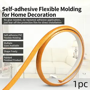 1cmx2meters Self-adhesive Decorative Trim Strip,  Made from PVC Material ,- Easy to Apply Self-Adhesive Strips, Suitable for Kitchen Countertops, Sinks, Bathrooms, Etc.