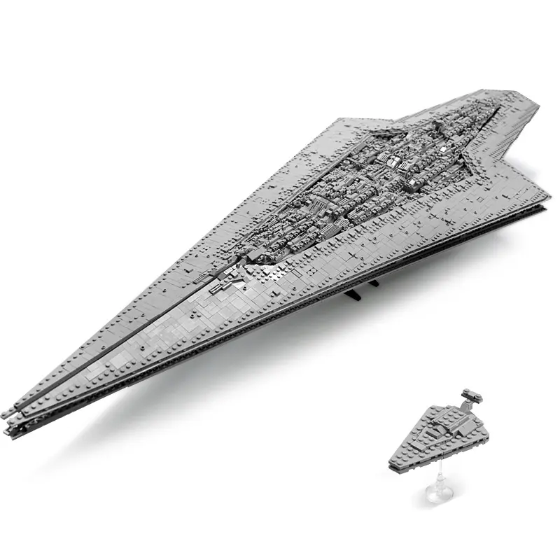 Executor Dreadnought Starship Model Spaceship Spacecraft Building Block Toy Collection, Building Kits, Model Building Blocks