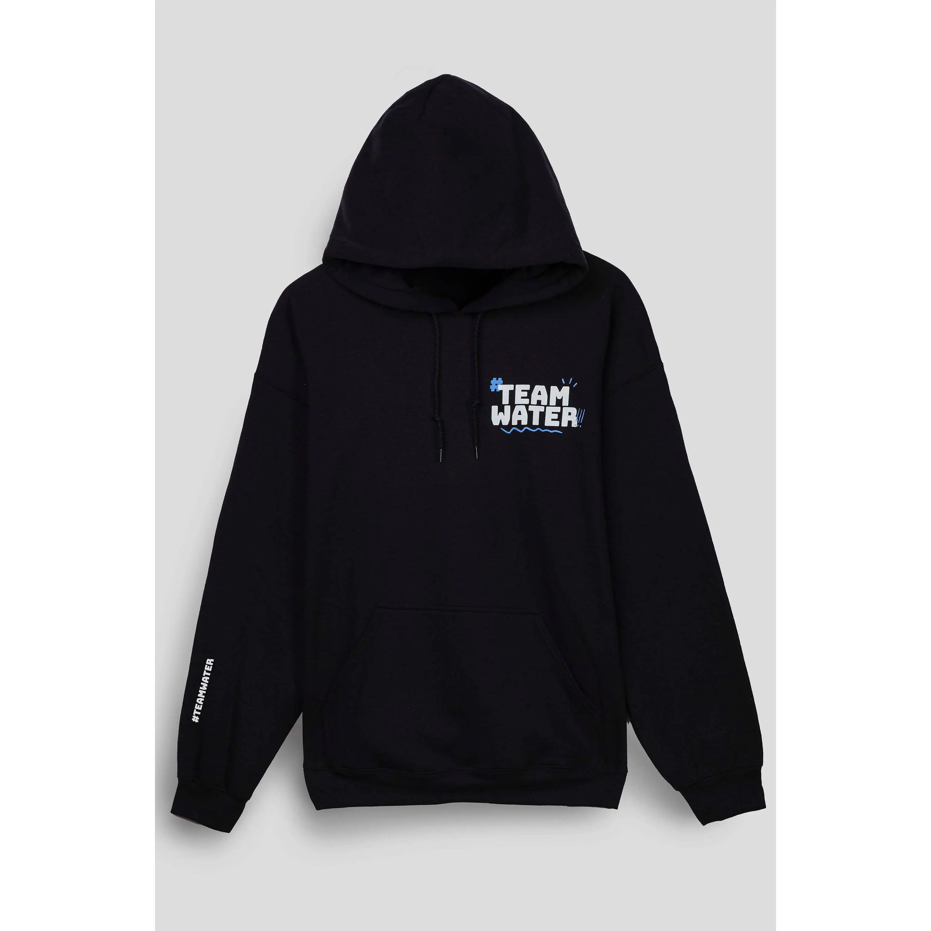 Teamwater Hashtag Hoodie - Black