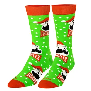 Pringles Christmas Men's Crew Socks, Fashion, Padded
