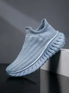 Men's Casual Sports Socks Shoes Sneaker Outdoor Breathable Slip-On Lazy Footwear for Men