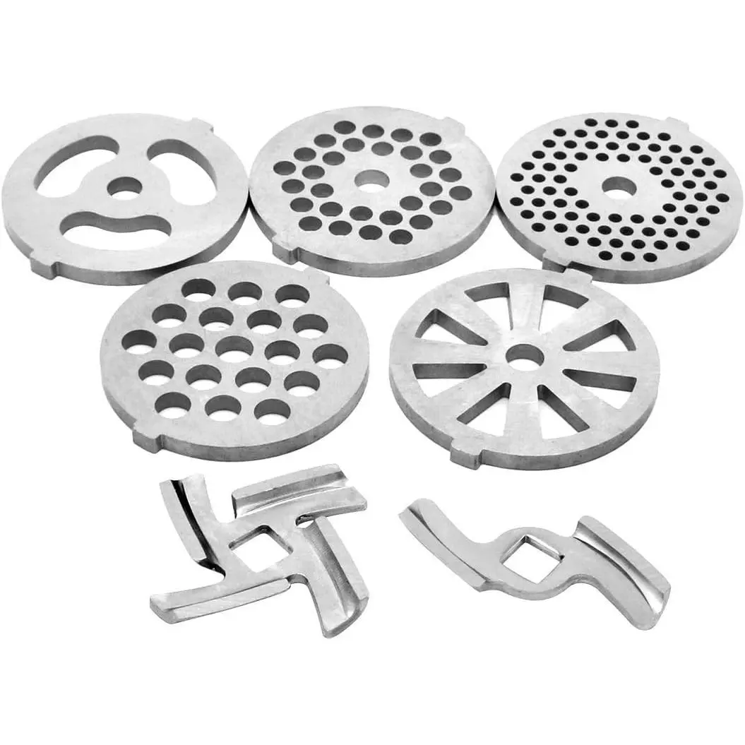 7 count Stainless Steel Meat  Plates &  for   & Meat