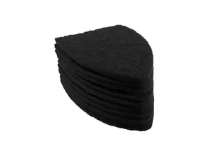 Scrub-It Pad BLACK 10Pcs - Black Triangle Scrub Pads for Everyday Cleaning & Film Application Compatible with Green Tool No Warranty