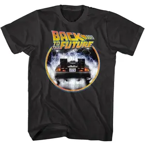 Back to The Future DMC DeLorean T-Shirt, Graphic Movie Tees