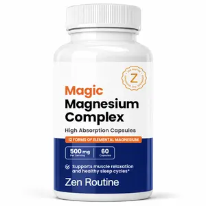 Zen Routine Magic Magnesium Complex 12-in-1 Capsules Natural Mineral Healthcare