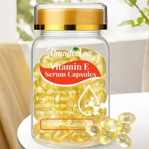 Vitamin E Serum Capsules for Face, 60 Pcs – Daily Hydrate, Hydrating, Moisturizing, Moisture & Revitalizing Formula | Helps Skin Feel Smoother, Softer & More Radiant Daily Moisture Nourishing