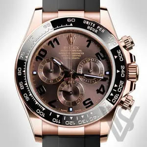 Pre Owned Rolex - Daytona - Chocolate Arabic Dial 18K Rose Gold Oyster Bracelet 2022