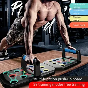 Push Up Board For Men & Women, Portable Multi-Functional Foldable Push Up Bar.