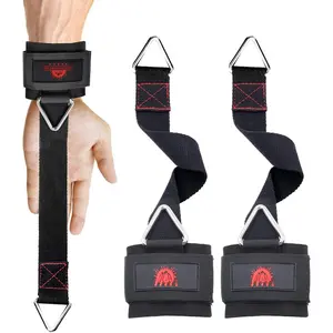 Adjustable Weightlifting Wrist & Ankle Straps with Triangle Ring for Deadlifts, Tricep Pull-Downs, Pilates,  Machines & Rehab - Padded Straps for Gym, Physical , and