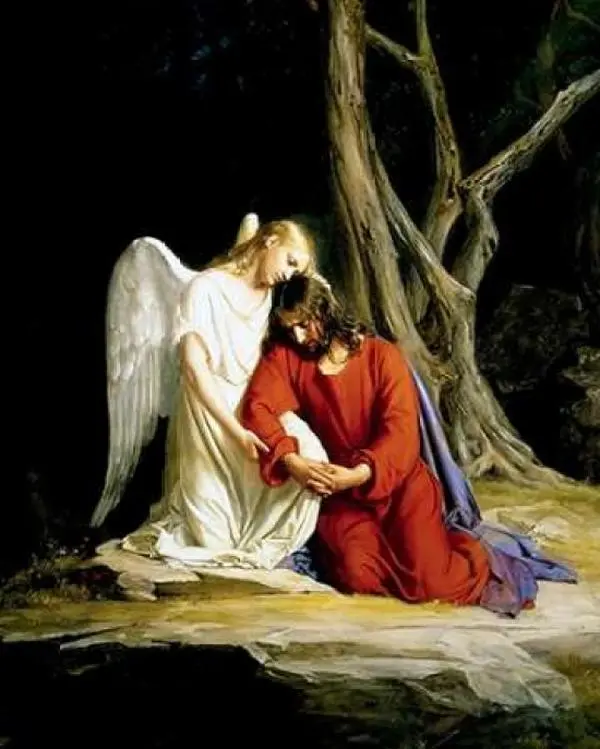 Artistic Wall Decor Carl Bloch Agony in The Garden Poster Print by Bentley Global Arts PDX453886SMALL, 8x10 Small Size