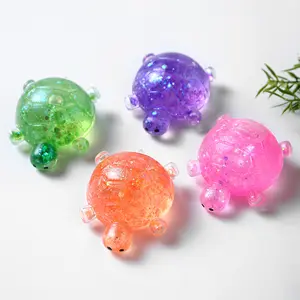 2026 New Arrival - Shiny Turtle Stress-Relieving Toy Ornament, with a soft and fluffy sensory malt ball design, suitable for indoor, office and school use, and is the perfect gift for birthdays and holidays.