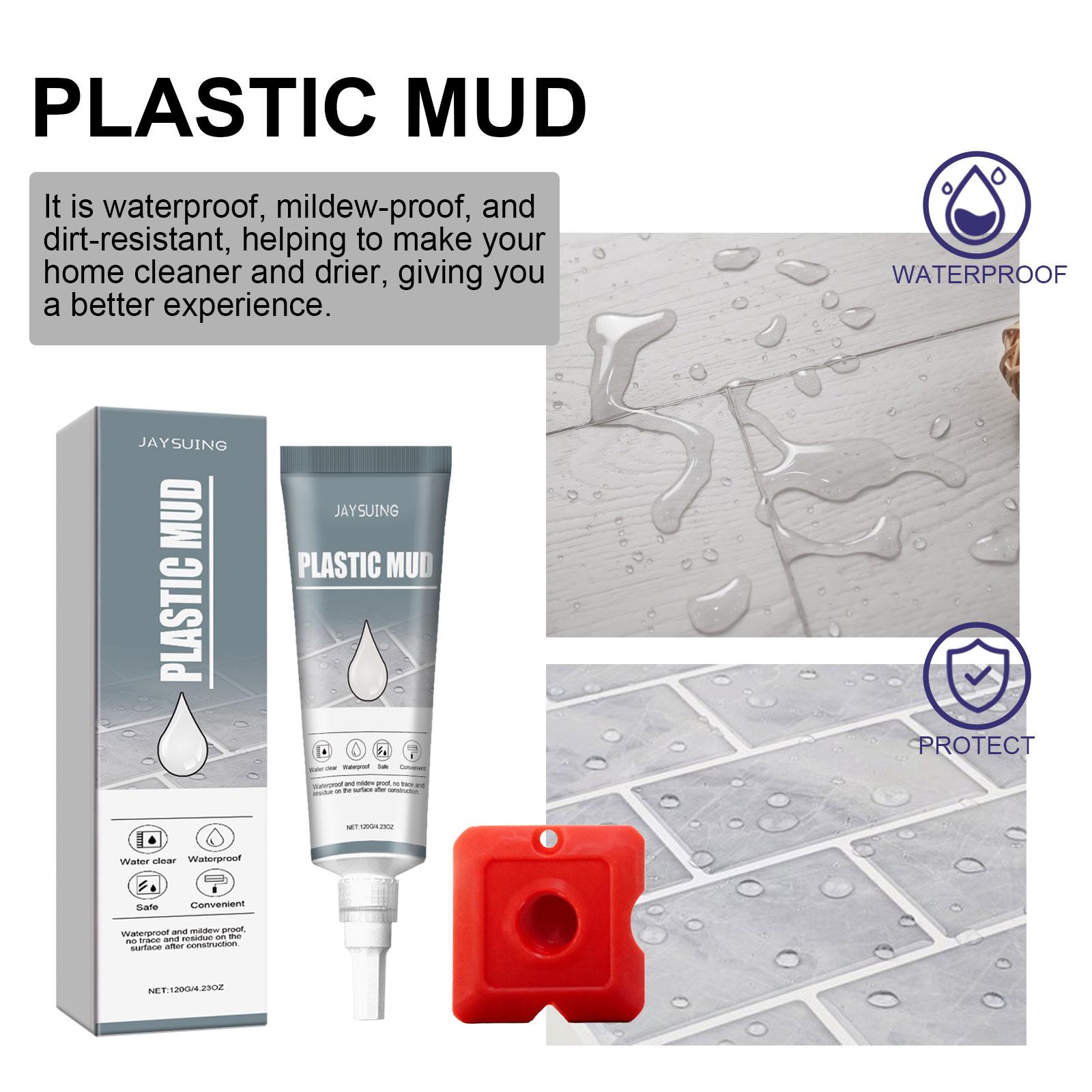 Tile Gap & Crack Repair Sealant for Wall and Floor – Waterproof Epoxy Putty Adhesive to Fix Broken Ceramic, Grout Lines and Leaking Joints