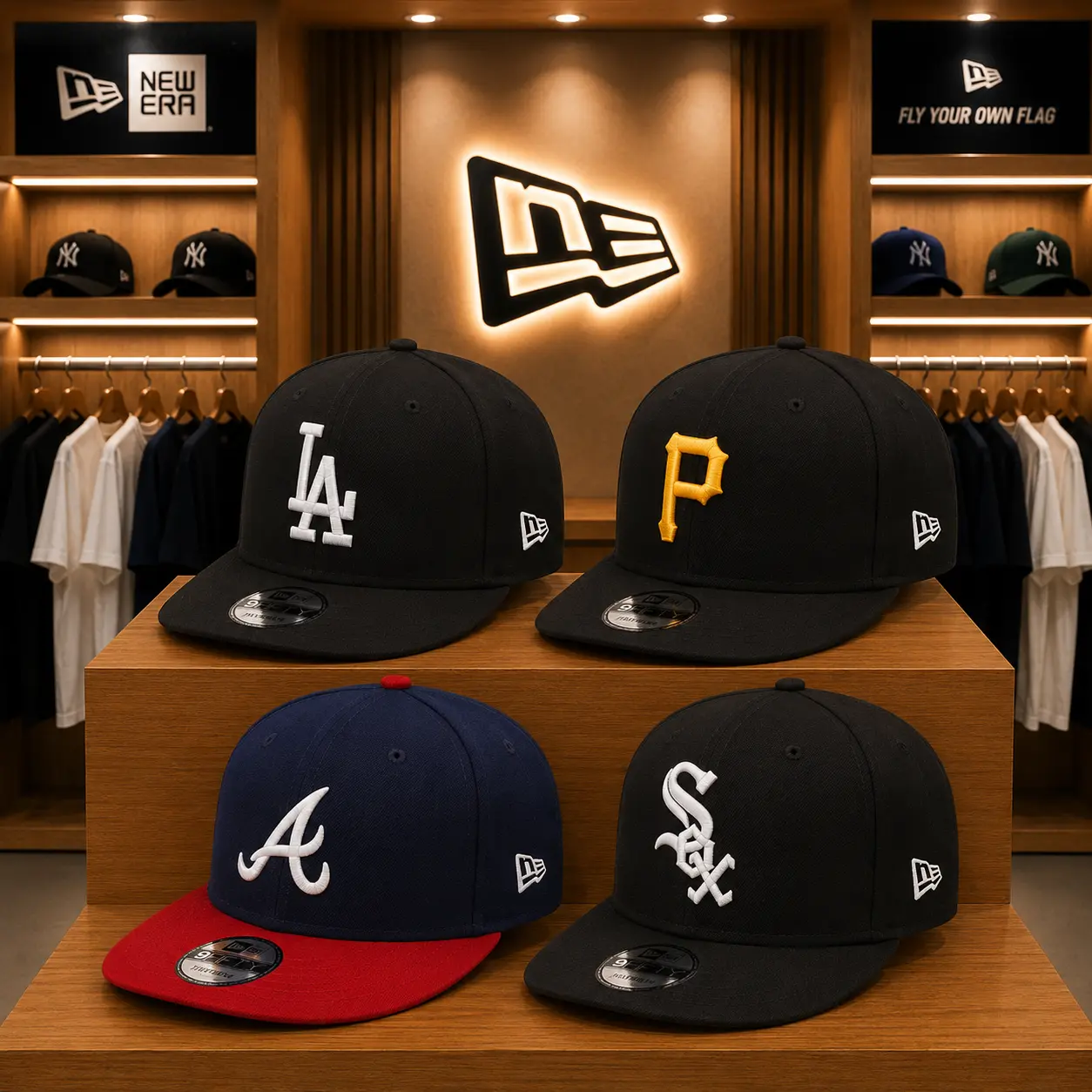 New Era 9FIFTY MLB Snapback Baseball Caps Hats