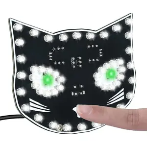 Soldering Practice Kit, Touch Control Light Soldering Learning Kit With 3 Lighting Modes Brightness Adjustment Light for School Students Education Christmas Present