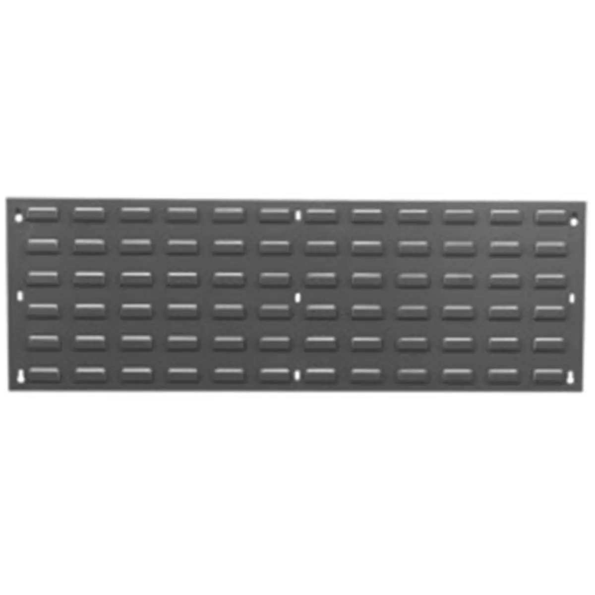 Durable Steel Louvered Room Divider Panel, 36x12 in., Wall-Mount Indoor Furniture, 175 lbs Weight Capacity