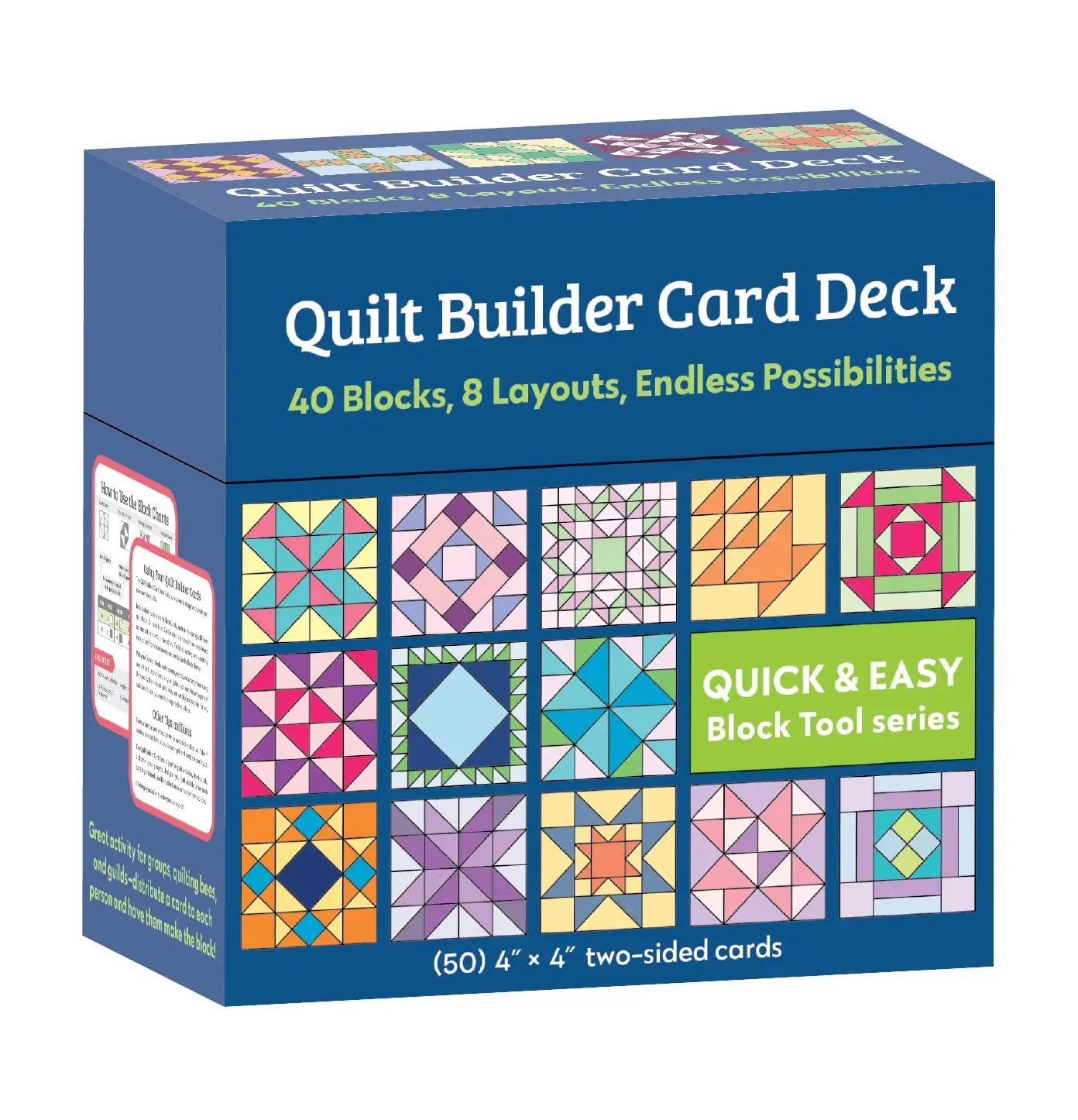 Quilt Builder Card Deck: 40 Block, 6 Layouts, Endless Possibilities -- C&t Publishing - Other