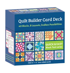 Quilt Builder Card Deck: 40 Block, 6 Layouts, Endless Possibilities -- C&t Publishing - Other