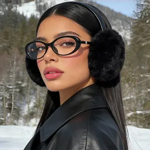 Oval Pearl Clear Eyeglasses Trendy Small-Frame Flat Lenses Chic Minimalist Sunnies for Casual & Semi-Formal Outfits