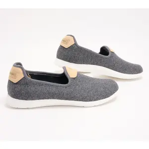 Revitalign Orthotic Stretch Wool Slip-Ons - Antigua