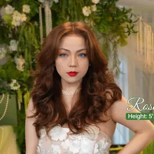 [Luxury Queen Series] FF WIG Body wave Layered Cut Raw Human Hair Glueless Wig 20 Inches 9*6 Pre-Cut Lace 250% Density Chocolate Brown Wear Go Wig with special drawstring #FFWIG