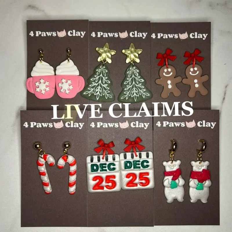 DANGLE EARRING LIVE CLAIMS