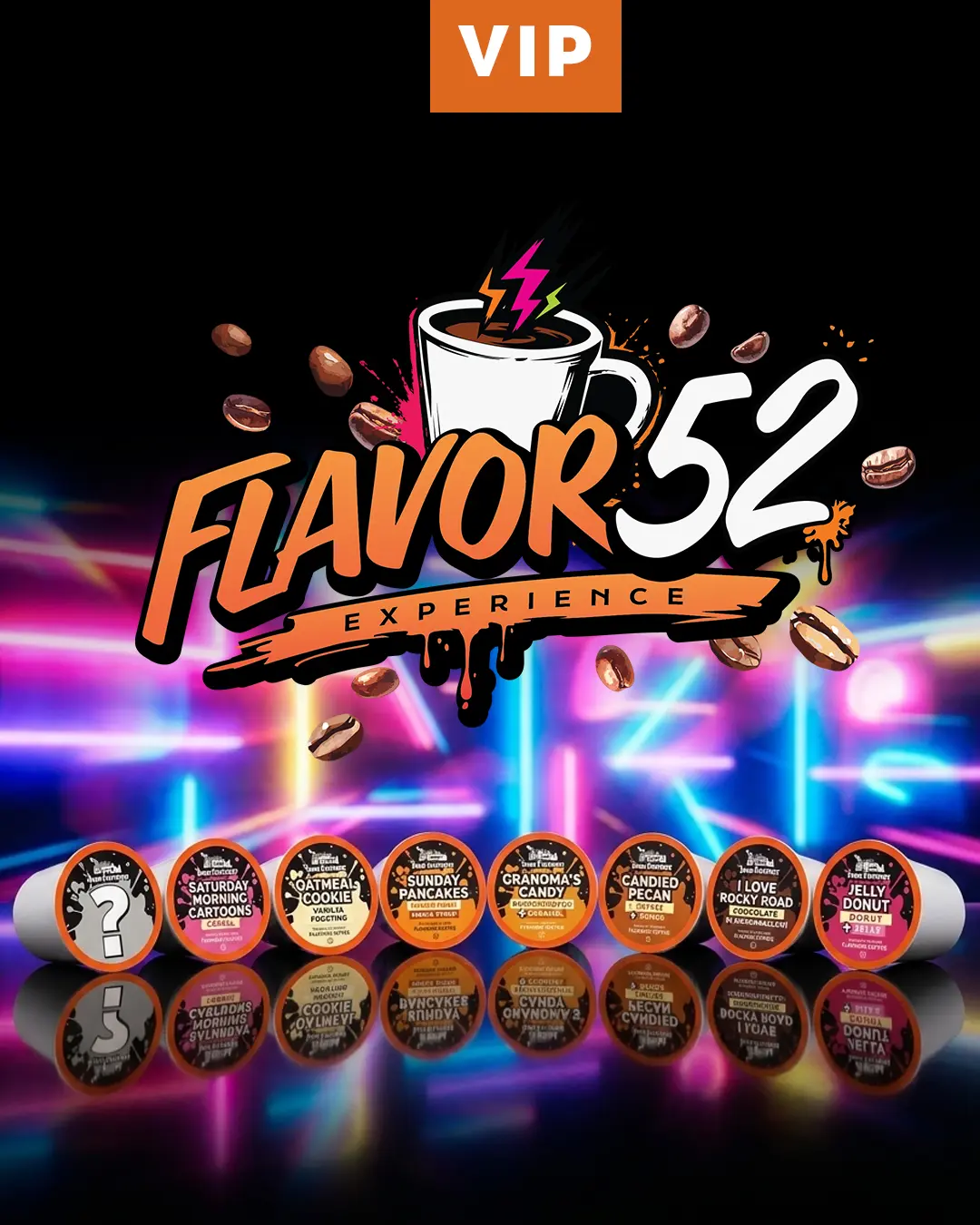Java Factory FLAVOR52 Coffee Pods - Vip Pass