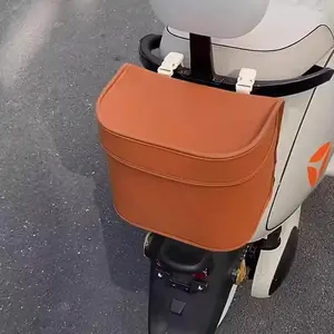 Large Capacity Waterproof Scooter Front Hanging Bag, Universal Cute Handlebar Storage Bag, Portable Accessories for Electric Scooter Bike