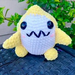 Crochet Amigurumi Cute Lemon Shark